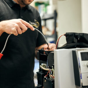 Reparatur eines Kaffeevollautomaten