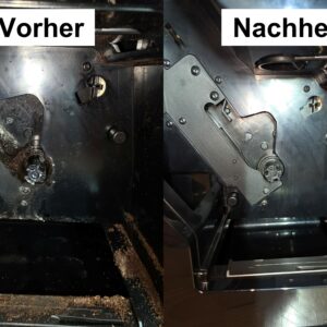 Wartung eines Kaffeevollautomaten